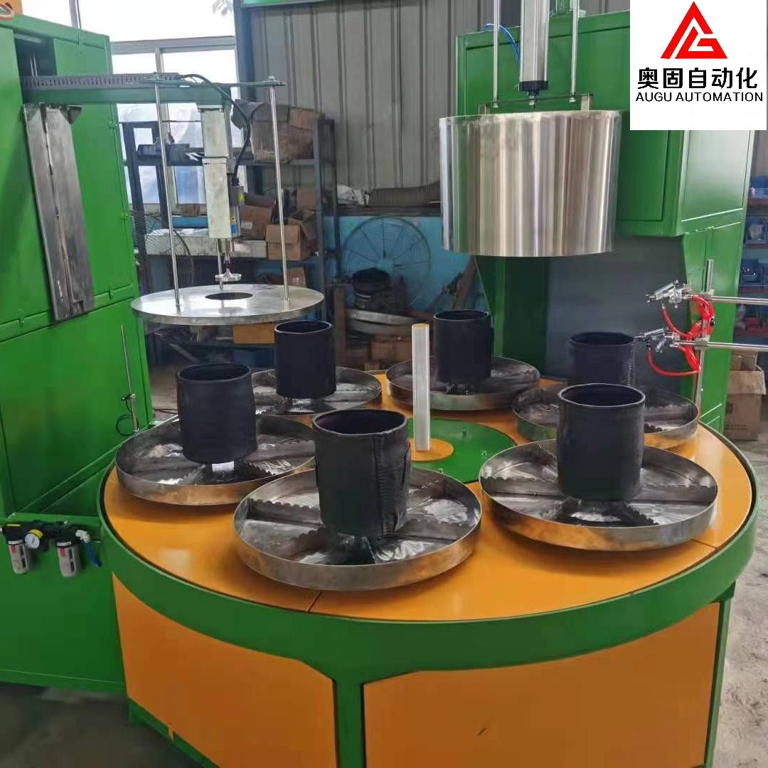 Yeşil lastik iç yan yalıtım sıvısı püskürtme makinesi